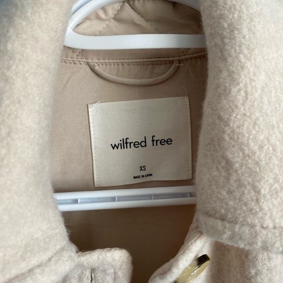 SOLD- Aritzia Ganna Jacket Heather Bone - Picture 3 of 3